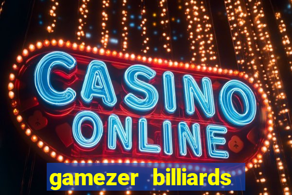 gamezer billiards online games grátis